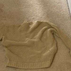 Tan sweater